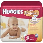 Huggies ® Little Snuggers Diapers for Kids Size 2, Comfortable - BG of 36 EA