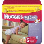 Huggies ® Little Movers Diapers for Kids Size 5 - PK of 40 EA