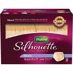 Depend Silhouette Briefs, Discreet Pull Ons for Women, Small/Medium, 28
