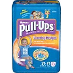 Pull-Ups Training Pants Pull Ons for Boys with Learning Design 3T/4T, Easy-to-grasp, Stretchy - PK of 23 EA