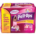 Pull-Ups Girls Training Pants Pull Ons, 2T/3T, Big Pack - PK of 58 EA