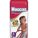 Huggies ® Snug and Dry Diapers for Kids Size 4 - BG of 52 EA