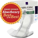 Abena Abri-Form X-Plus Briefs - Premium Abena Diapers ( Sizes: Small S4, Medium M4, Large L4,  Extra Large XL4 ) Each Pair Holds 60-99 oz of Fluid
