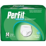 Per-Fit Protective Underwear, Pull Up Adult Diapers X-Large 58