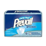 Prevail Pant Liners Incontinence Pads Small - Qty: BG of 52 EA