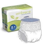 Embrace Adult Skin Caring Pull On Diapers and Pull Up Underwear Large, 58