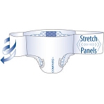 Compaire Bariatric Breathable Adult Briefs, Diapers with Stretchable Side Panels XXX-Large 62