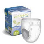 Embrace Super-absorbency Briefs, Diapers Extra-Large, 58