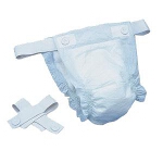 Protection Plus ® Adult Belted Undergarment for Incontinence Thin Design, Extra-wide Belts, Disposable - Qty: BG of 30 EA