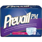 Prevail PM Briefs, Adult Diapers Medium Fits 32