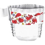 Curity Ultra Fits Baby Diapers for kids Size 2 Small/Medium, 12 to 18lb, Hook & Loop Fastening System, Latex-free - Qty: BG of 34 EA