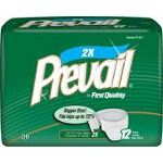 Prevail ® Bariatric Adult Briefs, Diapers 2Extra-large 62
