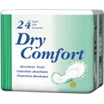 TENA ® Dry Comfort Bladder Control Night Pads for Adult Incontinence, Green, Latex-free - Qty: BG of 24 EA
