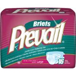 Prevail ® PM Premium Briefs Fitted Adult Diapers Large 45