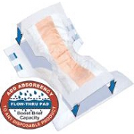 Tranquility ® Topliner Booster Contour Adult Incontinence Protection Pad 14