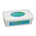 ReadyFlush ® Extra Large Premoistened Flushable Wipes for Skin Care - Qty: PK of 60 EA