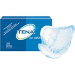TENA For Men Pad for Men's Incontinence, White, Latex-free - Qty: PK of 20 EA